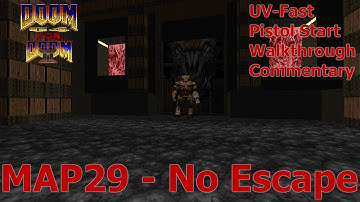 Doom 64 For Doom 2 (UV-Fast 100%) Walkthrough (MAP29: No Escape)
