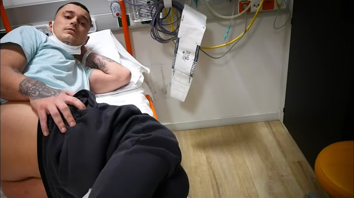 DAVEY MET SPOED NAAR ZIEKENHUIS & ANAAL ONTMAAGD