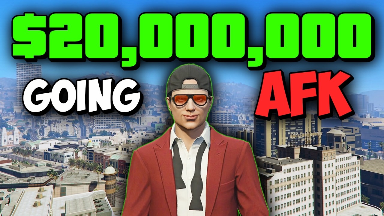 How Long Does it Take to Make $20,000,000 While AFK in GTA Online?