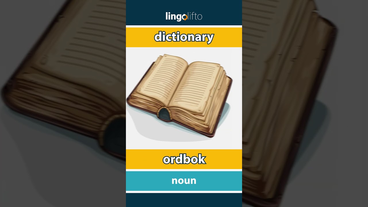 🇬🇧🇳🇴 dictionary - ordbok : vocabulary builder : learn English : la oss lære engelsk