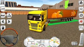 Euro Truck Driver Simulator #13 Fruit Trailer - Android Gameplay FHD screenshot 5