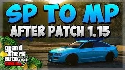GTA 5 Online SOLO "SP To MP Glitch" 1.15! "Bring Cars Online" "SP To MP Glitch" Patch 1.15