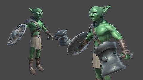 Create Game Characters with Blender