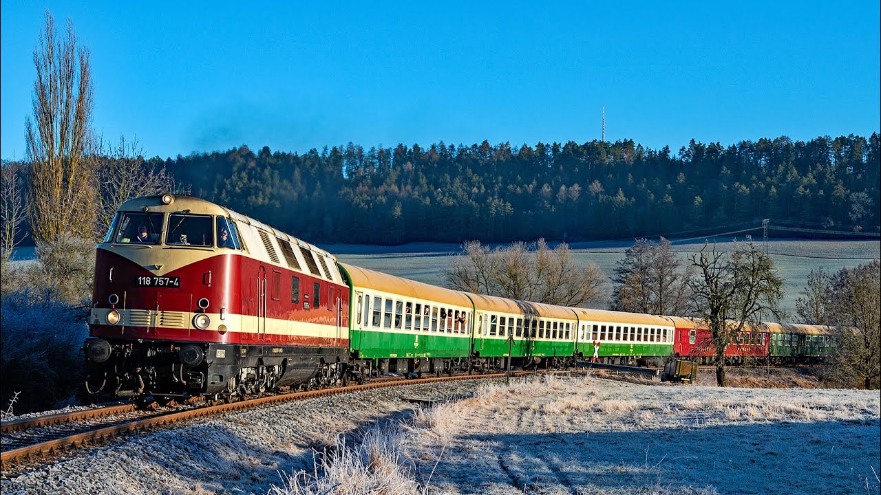 41 1144 + Rodelblitz, V 180 + Sonderzug, BR 218, Railsystems, SETG, PRESS uvm in Thüringen + Franken