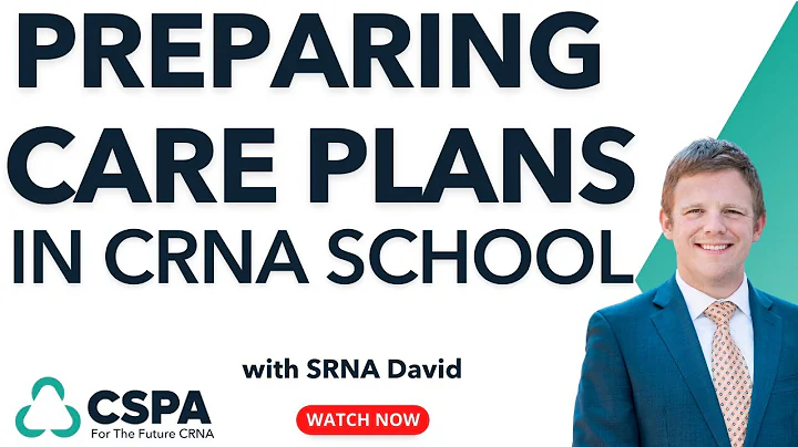 Preparing Care Plans In CRNA School With Guest Host David Warren, NAR