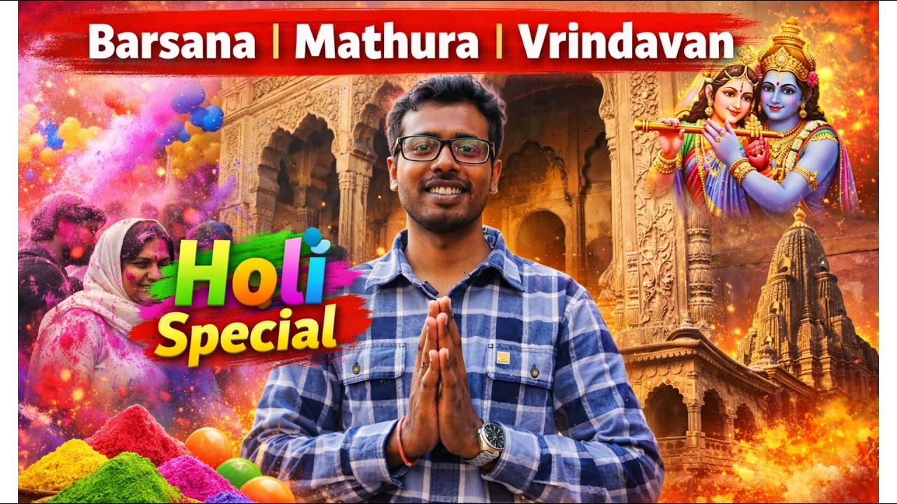 Holi Special | Barsana, Mathura and Vrindavan | Complete Travel Guide | In One Video