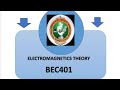 How to pass in Electromagnetics Theory ( BEC401)