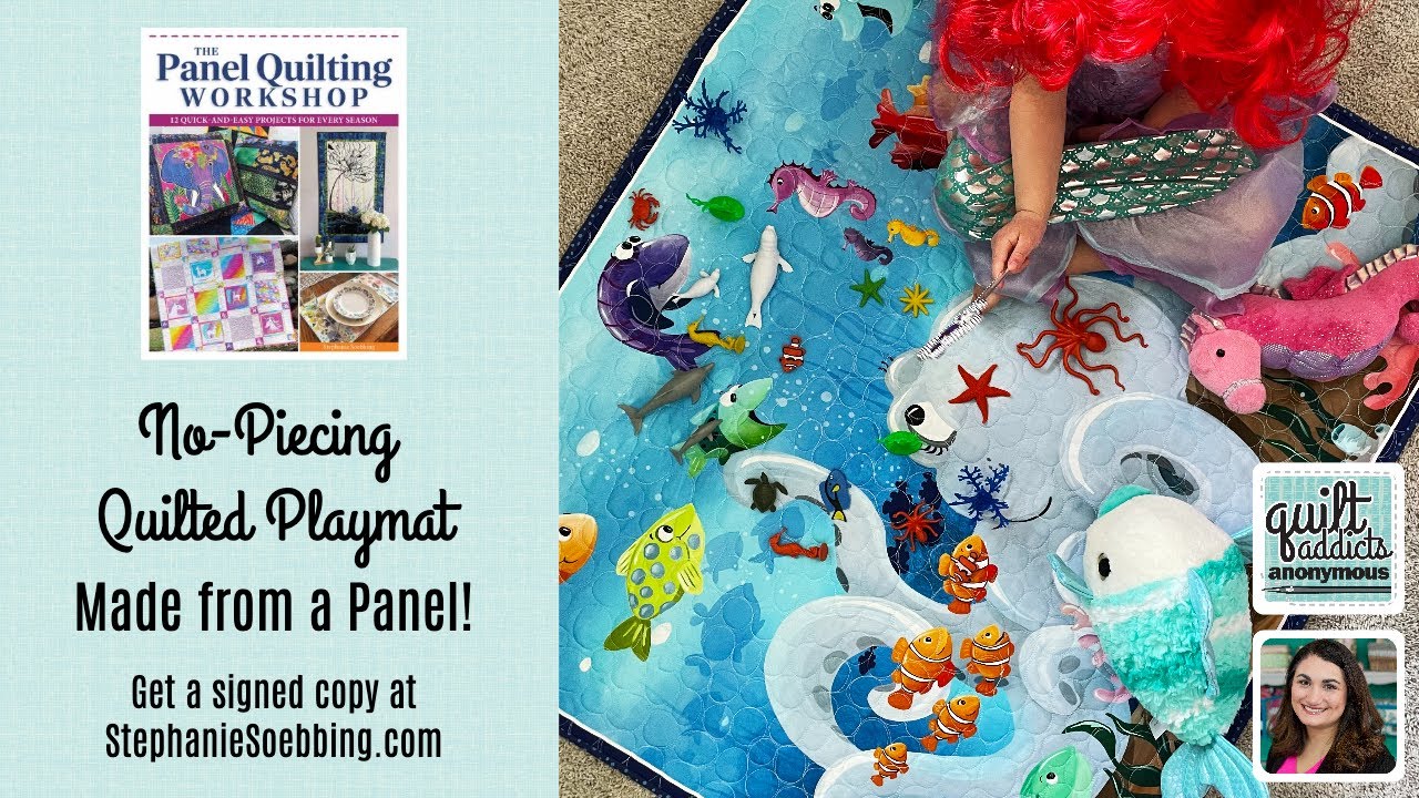 Мастер-класс по созданию детского коврика без сшивания деталей | Простое детское одеяло из тканев...