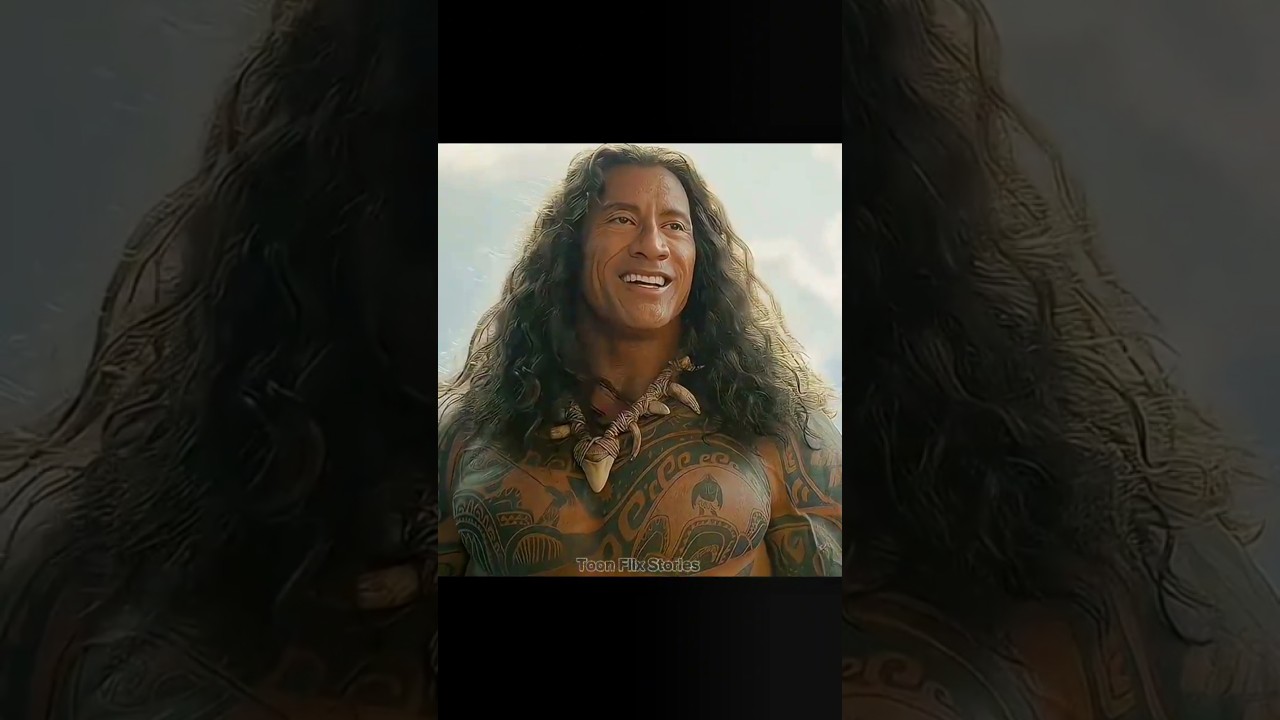 The Rock annoys Moana 😂🌊 | Moana 2026 movie | #edit #movie #clips #shorts