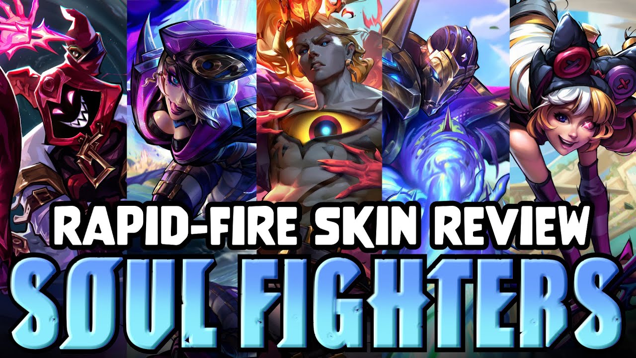 Wave 2 of Soul Fighter Skins are Here!