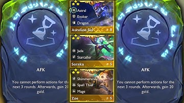 AFK IS THE MOST UNDERRATED AUGMENT EVER | Teamfight tactics TFT