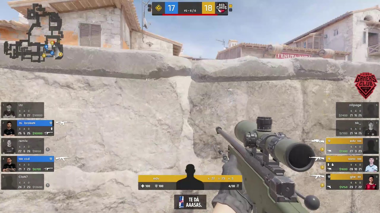 LIGA GAMERS CLUB SERIE A - DEZEMBRO - QUARTAS DE FINAL | (MD3)