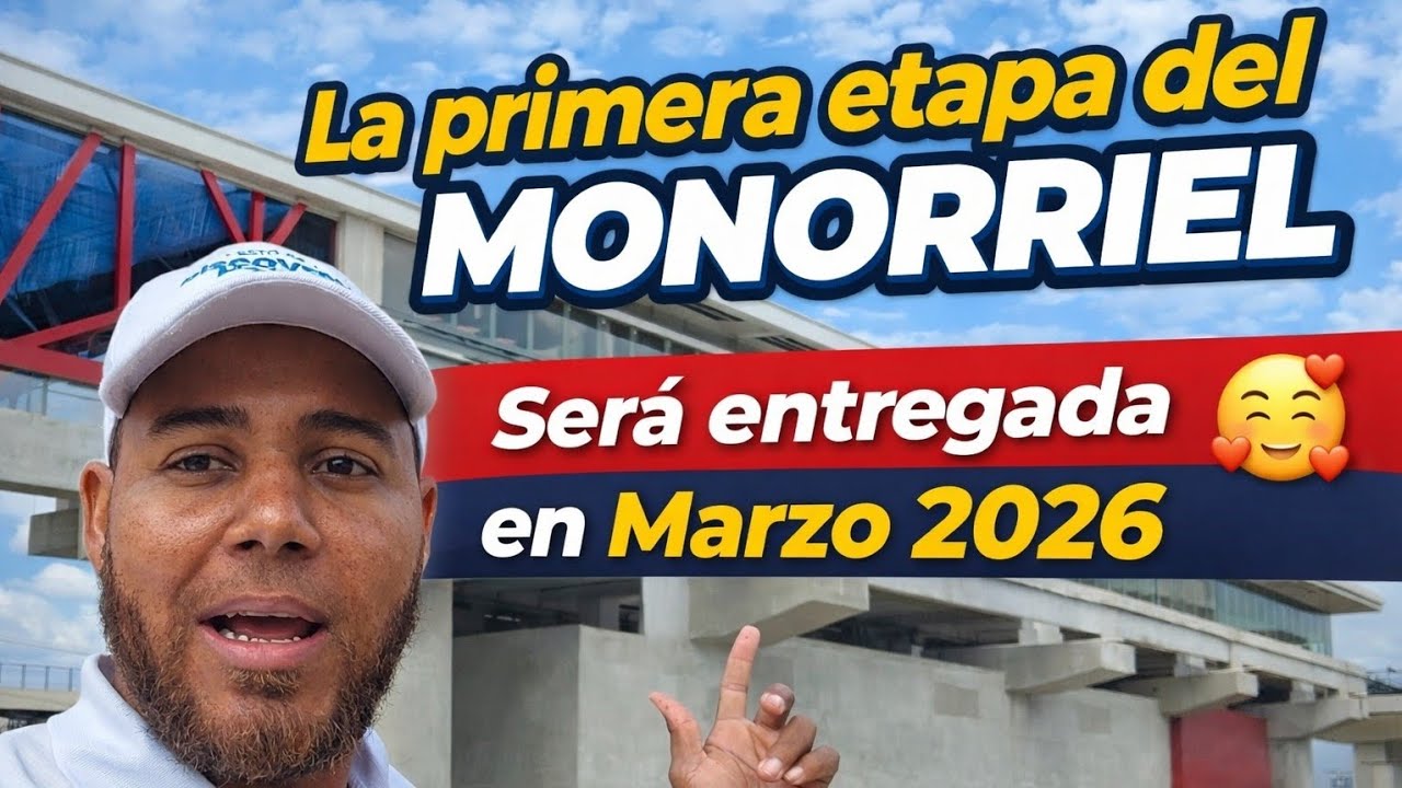 Monorriel de santiago se entregará en marzo 2026 ✅️ asfaltan y dan terminación 