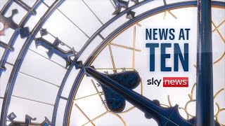 News at Ten | Trump says Zelenskyy has 'no cards' left to negotiate