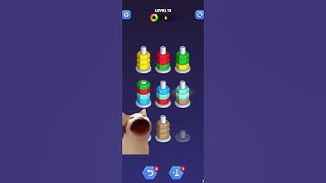 The Most Satisfying Puzzle Game | Nut & Bolt Sort: Color Puzzle #shorts #gameplay