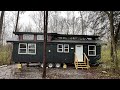 Sold 10x34 beautiful birmingham tiny home model on a forest lot for 139900 