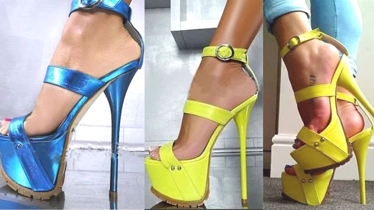 TACONES EXTREMOS ZAPATOS MODA MUJER EXTREME HEELS - YouTube