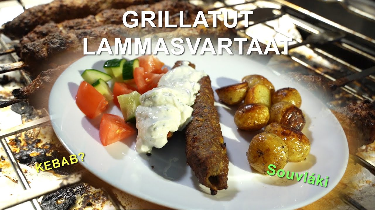 Grillatut lammasvartaat
