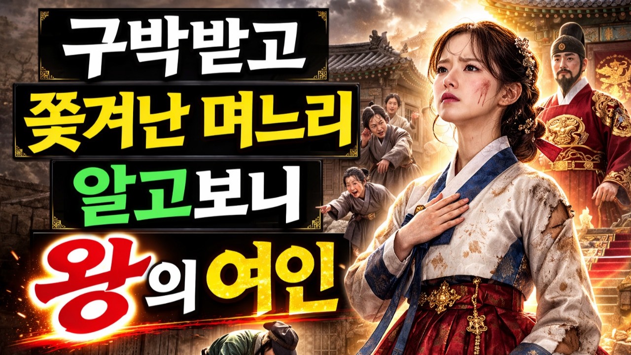 구박받고 쫓겨난 며느리 알고보니 왕의 밀지를 가진 여인이었다/야담/민담/전설/ 옛날이야기/사연/오디오북