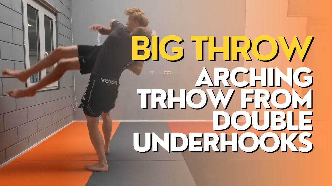 BIG THROW! Arching throw from double underhooks - YouTube