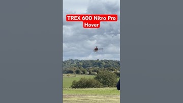 TREX 600 Nitro Pro #RC #Helicopter #Hover
