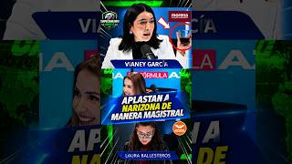 VIANEY GARCIA TUNDE A LAURA BALLESTEROS POR AGUA NEGRA POTABLE DE JALISCO #VianeyGarcia #Debate