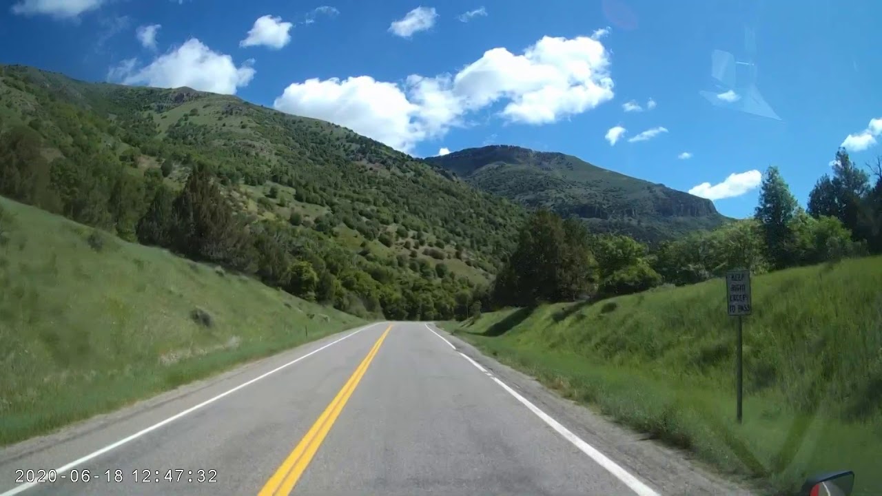 Driving US 89 Through the Logan River Canyon. UT YouTube