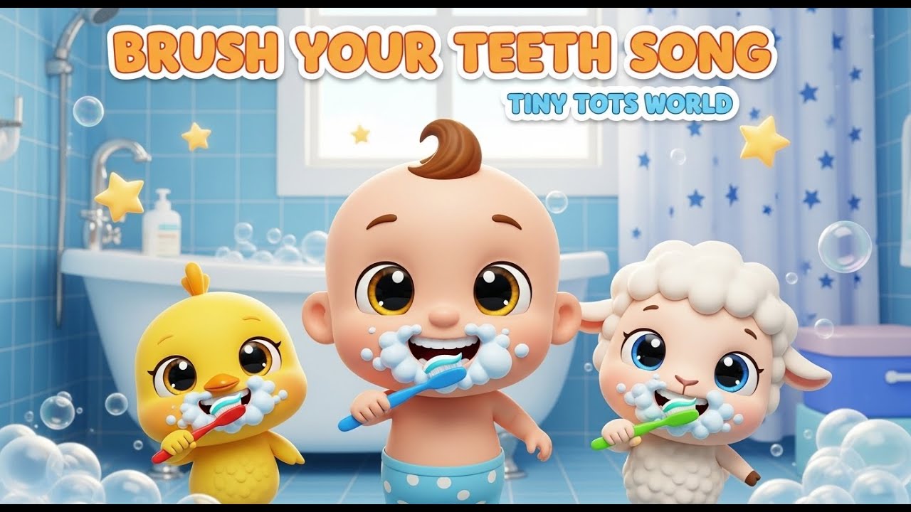 Brush Your Teeth Song 🪥😁 | Healthy Habits for Kids - YouTube