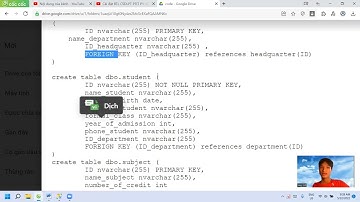 EXPIRED - Cài đặt BTL CSDLPT PTIT P5 : Quy tắc tạo database QLSV