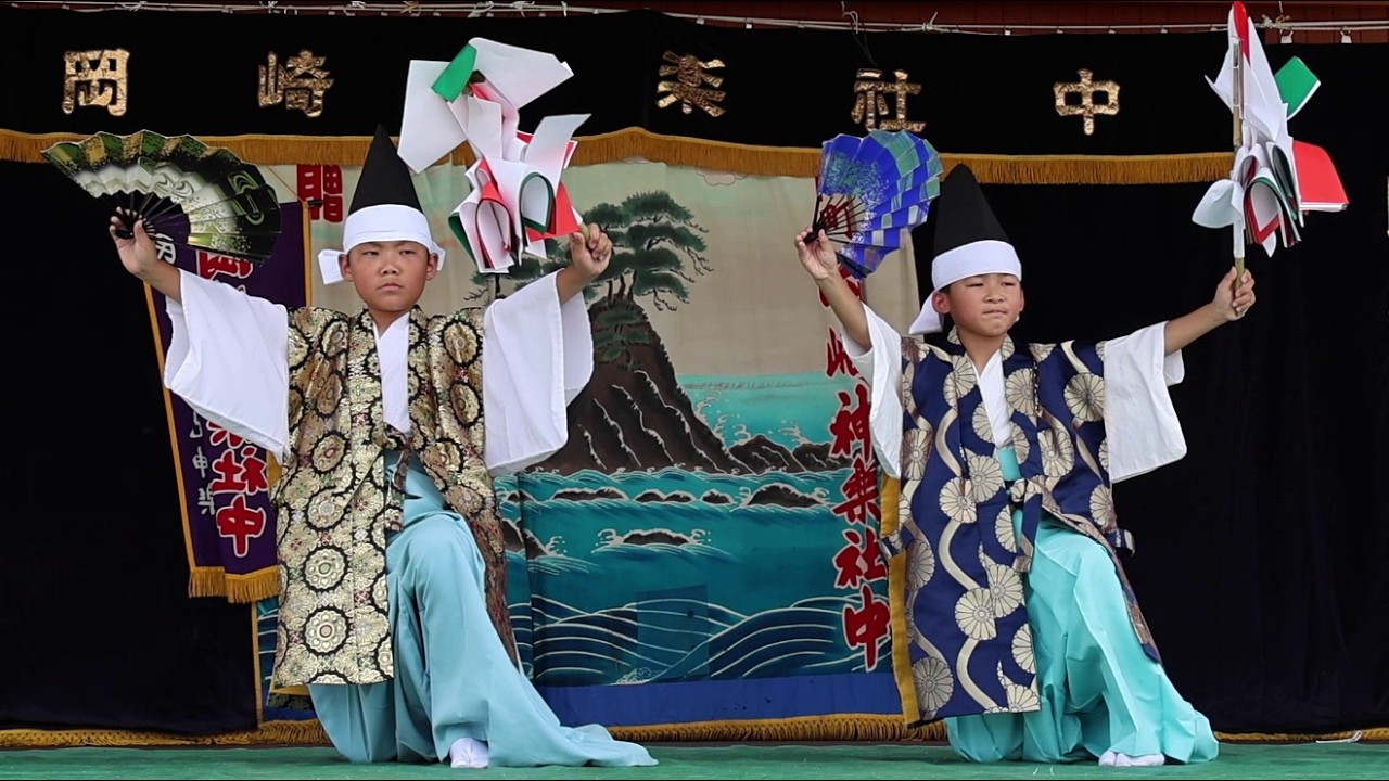 子供神楽】【石見神楽 塩祓】 #岡崎神楽社中 2026.8.15～しまね海洋館