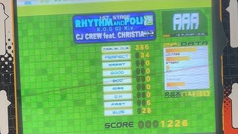 DDR Extreme Pro [ Rhythm and police (K.O.G G3 Mix) ] AAA/ PFC