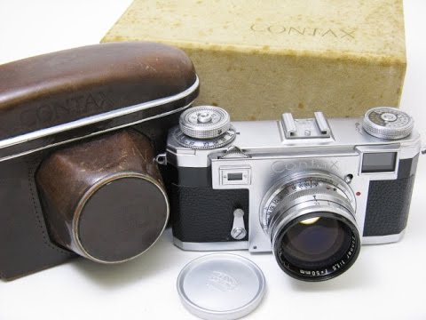 定番の中古商品 + IIa Contax ZEISS-OPTON YouTube - 50mmF1.5 Sonar フィルムカメラ