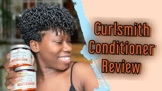 Curlsmith Conditioner Review & Demo on Type 4 Hair | Oil-in-Cream | Double Cream Deep Quencher