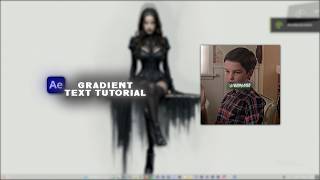Gradient Text Tutorial | After Effects Tutorial