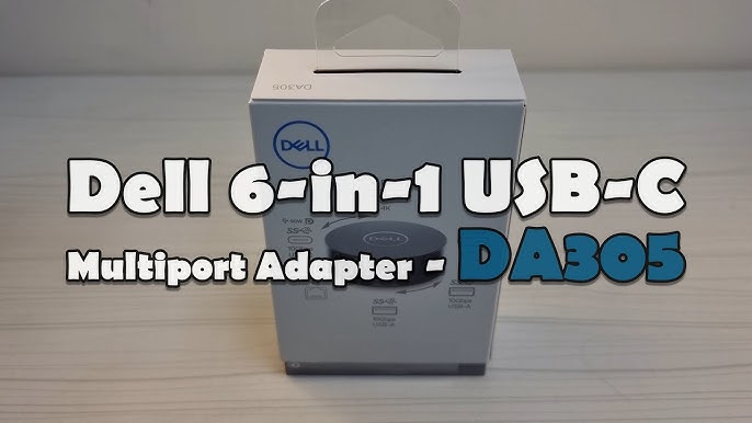 Adaptateur multiport 7-en-1 USB-C Dell - DA310