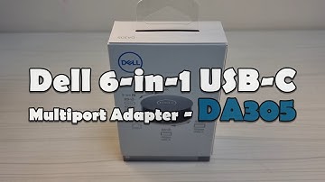 Dell 6-in-1 USB-C Multiport Adapter - DA305