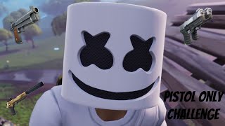 Pistol Only Challenge in Fortnite Season 9 *RAGING*