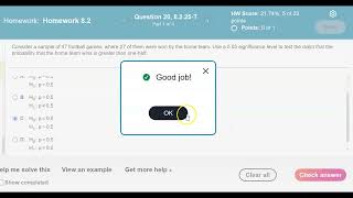 Math 14 8.2.25-T Identify the null hypothesis, alternative hypothesis, test statistic,