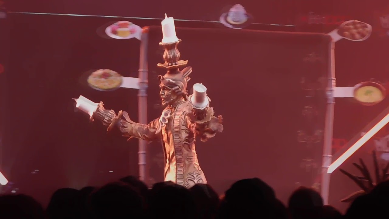 David's Cosplay  as Lumière from Beauty and the Beast at the EuroCosplay Championships Final