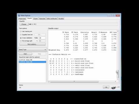 04 Predictive Analytics Training with Weka (Building a classifier)