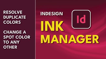 InDesign Ink Manager