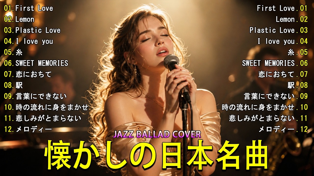 大人のためのジャズカバー | | First Love・Lemon ・Plastic Love・I