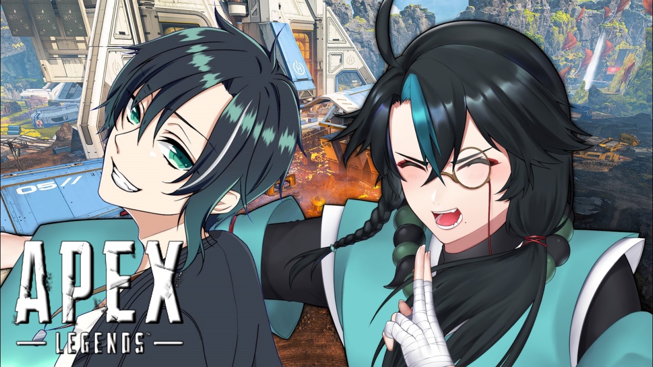 【コラボAPEX】エペラン！/withあっきーら【Season27】【翡翠ニム/Vtuber】