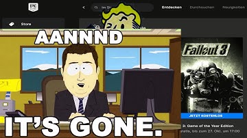 Fallout 3 GOTY Edition on the Epic Store, but does it work?