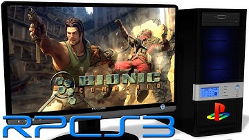 RPCS3 0.0.3 PS3 Emulator - Bionic Commando (2009). Ingame. LLVM Vulkan (Auto LLE) #1