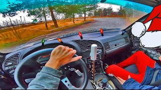 BMW E36 STREET DRIFT POV #4