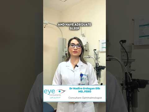 Tips for eye health. Check out this video!