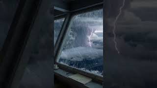 Endless Storm. Endless Flight. #cozyshelter #rainambience #storm