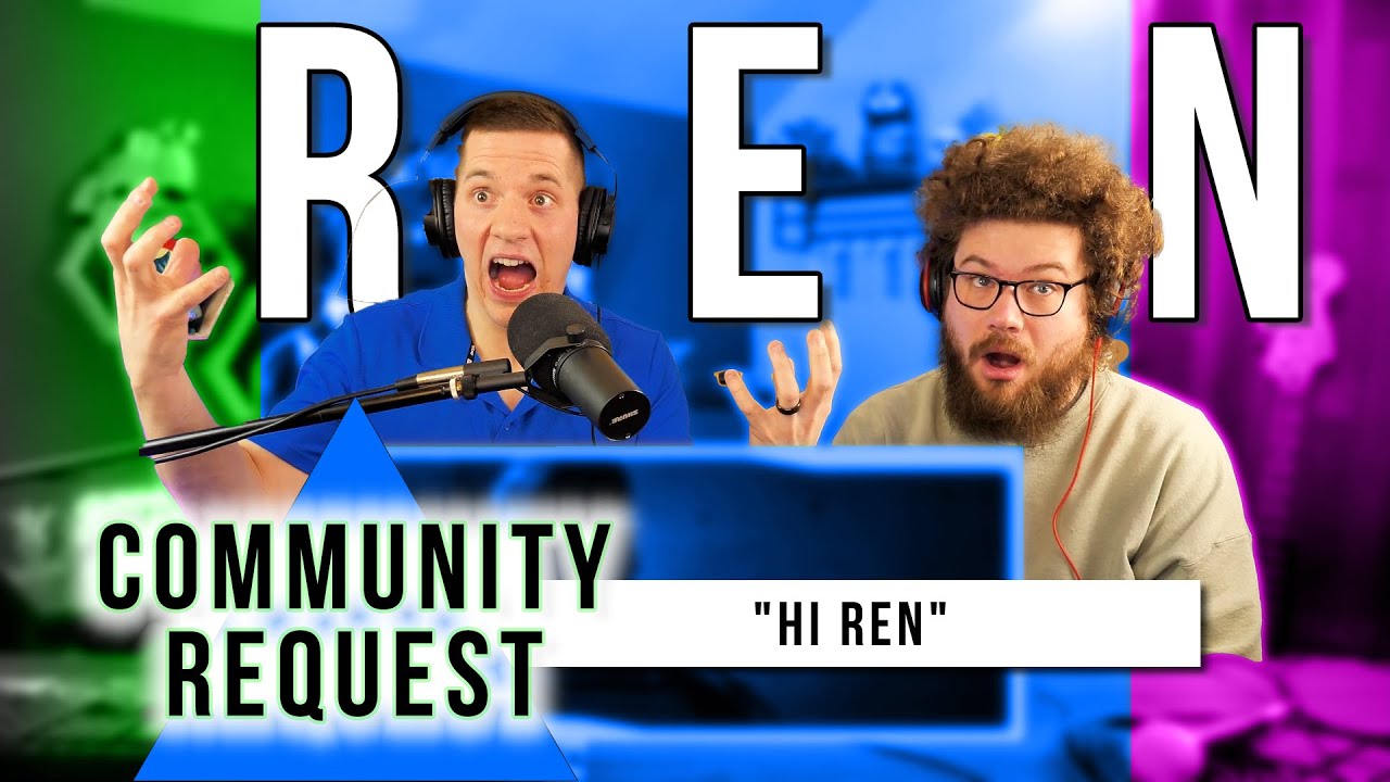 HANDS SHAKY + PALMS  SWEATY "Hi Ren" Reaction!  