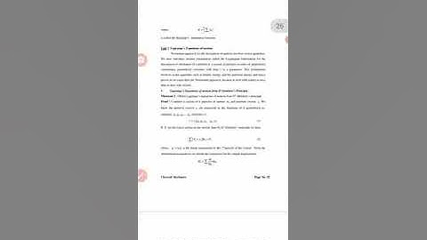 Lectures on classical  Mechanics  MSc1 sem1 unit1